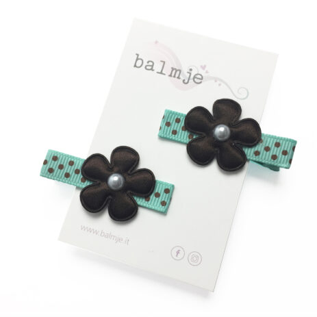 mollettine_azzurro_pois_fiore_satin_marrone_balmje