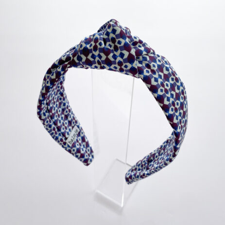 Cerchietto Musa Liberty Tana Lawn viola bordeaux bluette balmje